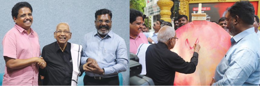 தமிழர் தலைவரை சந்தித்து வாழ்த்துச் சொன்ன நாடாளுமன்ற உறுப்பினர்கள் அரசியல்