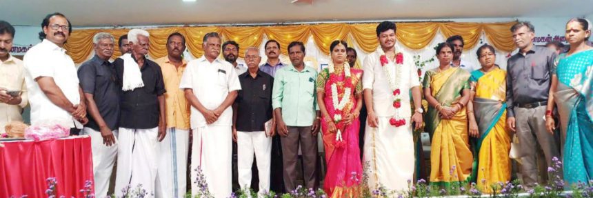 பி.கார்த்திகேயன் - நா.கண்மணி இணையேற்பு விழா திராவிடர் கழகம்