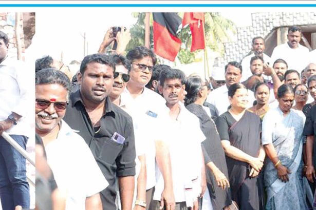 அறிஞர் அண்ணா அவர்களின் 55 ஆம் ஆண்டு நினைவு நாளான இன்று (3-2-2024) கடலூரில் உள்ள அவரது சிலைக்கு, திராவிடர் கழகத் தலைவர் தமிழர் தலைவர் ஆசிரியர் கி.வீரமணி அவர்கள் மாலை அணிவித்து மரியாதை தமிழ்நாடு, திராவிடர் கழகம்