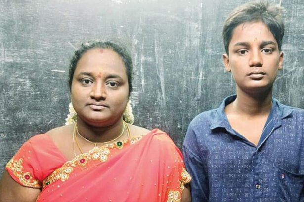 10ஆம் வகுப்பு தேர்வில் தாயும் மகனும் தேர்வு தமிழ்நாடு