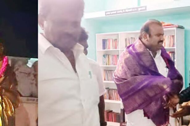 மாலை அணிவித்து மரியாதை