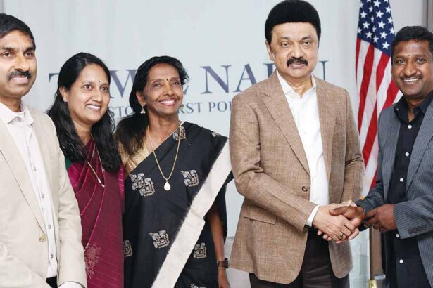 பெரியார் பன்னாட்டமைப்பினர் முதலமைச்சருடன் சந்திப்பு! தமிழ்நாடு