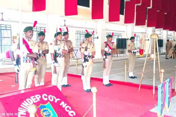 பெரியார் நூற்றாண்டு பாலிடெக்னிக்கில் தேசிய மாணவர் படை பயிற்சிமுகாம் தமிழ்நாடு