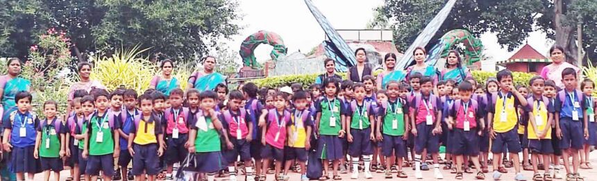 திருச்சி பெரியார் நூற்றாண்டு நினைவு மெட்ரிக் மேல்நிலைப் பள்ளியின் மழலையர் கல்விச்சுற்றுலா திராவிடர் கழகம்