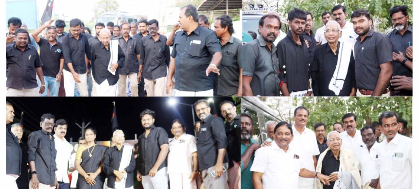 பழனிக்கு வருகை தந்த தமிழர் தலைவருக்கு உற்சாக வரவேற்பு (27.2.2025) திராவிடர் கழகம்