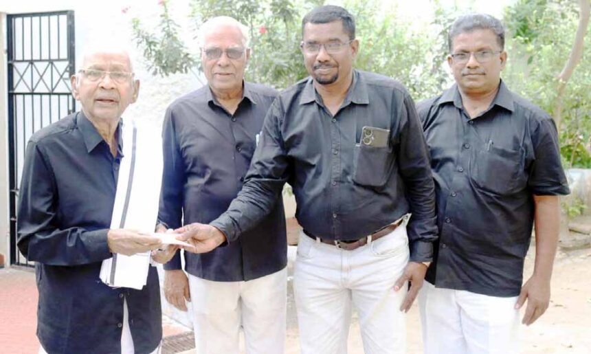 விடுதலை சந்தா அளிப்பு திராவிடர் கழகம்