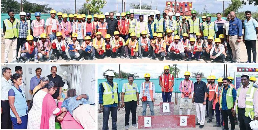 திருச்சி சிறுகனூர் பெரியார் உலகத்தில் பணியாற்றும் தோழர்களுக்கு பாராட்டு நிகழ்ச்சி விளையாட்டுப் போட்டி - குருதிக் கொடை முகாமும் நடைபெற்றது திராவிடர் கழகம்