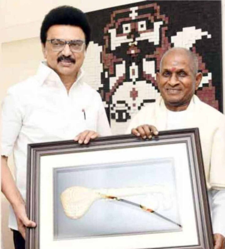 சிம்பொனி அரங்கேற்ற லண்டன் செல்லும் இளையராஜா.. நேரில் சந்தித்து வாழ்த்திய முதலமைச்சர் மு.க.ஸ்டாலின் தமிழ்நாடு