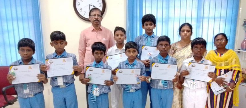 பெரியார் நூற்றாண்டு நினைவு மெட்ரிக் மேல்நிலைப் பள்ளியில் மூடநம்பிக்கை ஒழிப்பு விழிப்புணர்வு கலைப்போட்டி பெரியார் கல்வி நிறுவனங்கள்