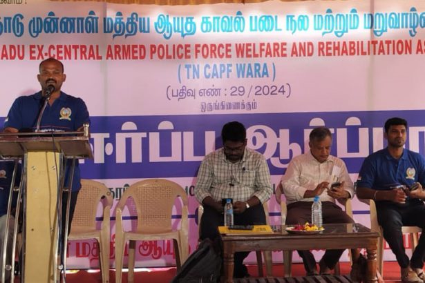 டையினரின் நல மற்றும் மறுவாழ்வு சங்கத்தின் சார்பில் 02.10.2025 அன்று சென்னை ராஜரத்தினம் மைதான