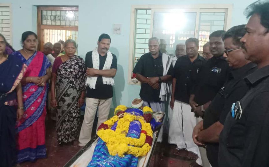 சிற்றூர் தையல்நாயகி அம்மையார் மறைவு கழக நிர்வாகிகள் இறுதி மரியாதை தமிழ்நாடு
