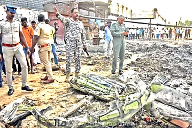 உயிர் தப்பினார் விமானி