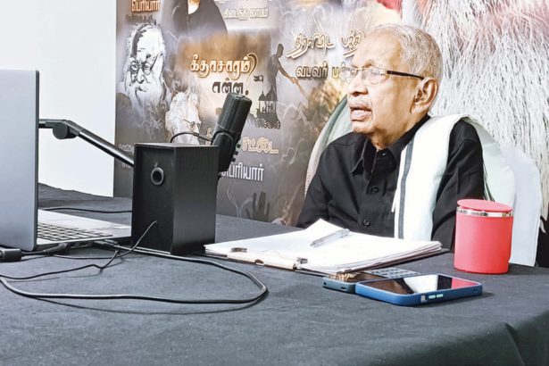 தமிழர் தலைவர் பாராட்டு