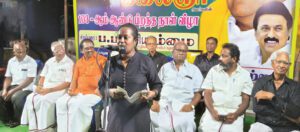குடியேற்றம் நகரில் எழுச்சியோடு நடைபெற்ற முத்தமிழறிஞர் கலைஞர் அவர்களின் 103 ஆம் ஆண்டு பிறந்தநாள் விழா பொதுக்கூட்டம் திராவிடர் கழகம்