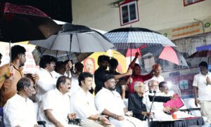 சென்னை கிழக்கு மாவட்ட தி.மு.க. சார்பில், முத்தமிழறிஞர் கலைஞரின் பிறந்த நாள்– புத்தெழுச்சி நாள் விழாவில் தமிழர் தலைவர் ஆசிரியர் கி.வீரமணி புகழுரை திராவிடர் கழகம்