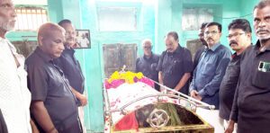 தஞ்சை வி.பார்த்தசாரதி மறைவு கழகப் பொதுச் செயலாளர் மரியாதை திராவிடர் கழகம்
