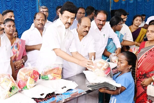 அனகாபுத்தூர் பகுதியில் முதலமைச்சர் நிவாரண உதவி அரசு, தமிழ்நாடு