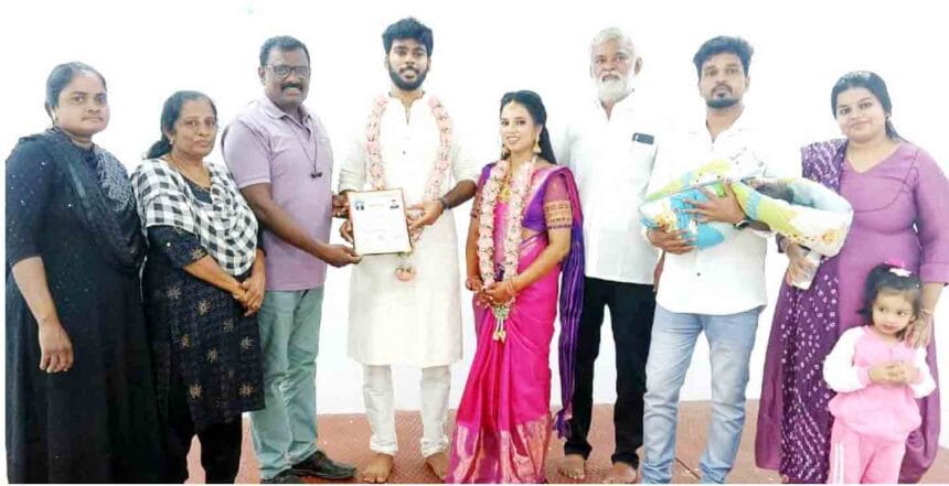 ஜாதி மறுப்பு இணையேற்பு விழா திராவிடர் கழகம்