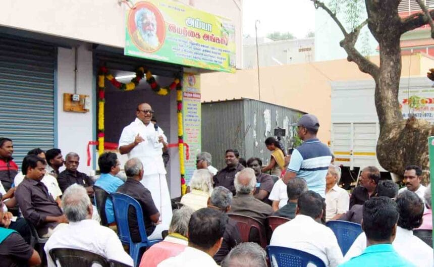 அரியலூரில் "அய்யா இயற்கை அங்காடி" திறப்பு விழா கழகப்பொறுப்பாளர்கள் பங்கேற்பு திராவிடர் கழகம்
