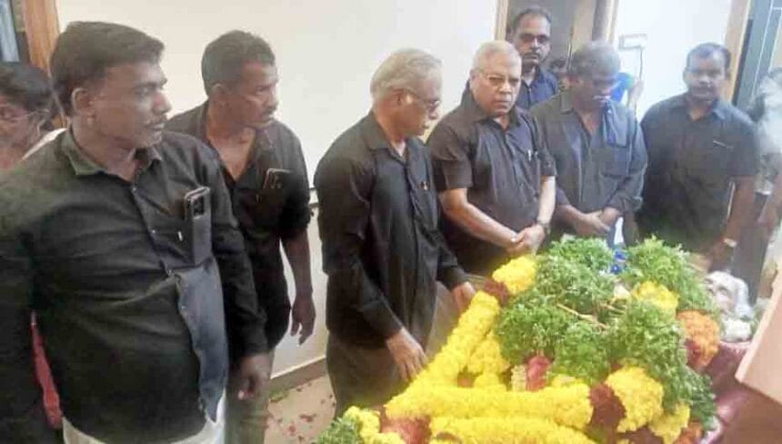 கடலூர் மாவட்ட கழக செயலாளர் எழிலேந்தி தாயார் சுகன்யா கணேசன் மறைவு - விழிகொடை - உடல் கொடை திராவிடர் கழகம்
