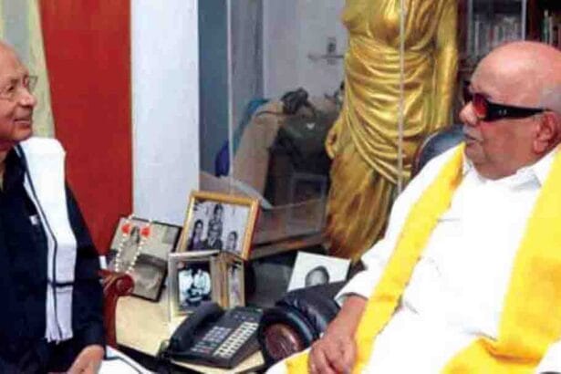 "வீரமணி எங்கிருந்தாலும் பெரியார் கொள்கைகளை விட்டுக் கொடுக்க மாட்டார்" ஞாயிறு மலர்