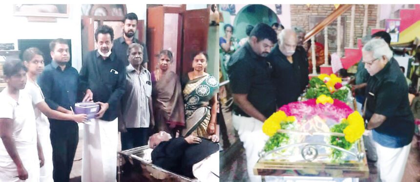 திராவிடர் கழகத்தின் செயலவைத் தலைவர் சு. அறிவுக்கரசு மறைவு : கழகத்தின் சார்பில் மரியாதை திராவிடர் கழகம், மறைவு