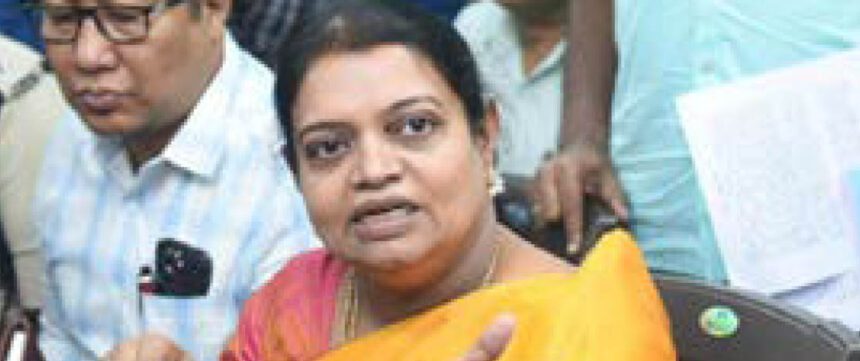 பார்வையற்ற மாற்றுத் திறனாளிகளின் கோரிக்கைக்கு ஒப்புதல் அமைச்சர் கீதா ஜீவன் தமிழ்நாடு