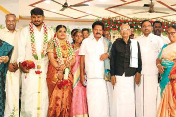 சுயமரியாதைச் சுடரொளிகள் சேலம் அண்ணாமலை-சரசு பேரன் மண விழா: தமிழர் தலைவர் நடத்தி வைத்தார் திராவிடர் கழகம்