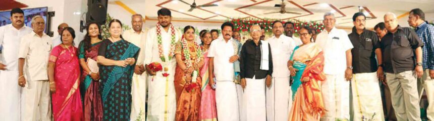 சுயமரியாதைச் சுடரொளிகள் சேலம் அண்ணாமலை-சரசு பேரன் மண விழா: தமிழர் தலைவர் நடத்தி வைத்தார் திராவிடர் கழகம்