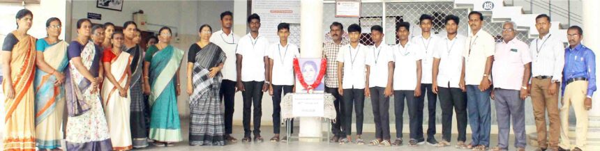 பெரியார் நூற்றாண்டு பாலிடெக்னிக் கல்லூரியில் அன்னை மணியம்மையார் 46ஆம் நினைவு நாள் திராவிடர் கழகம்