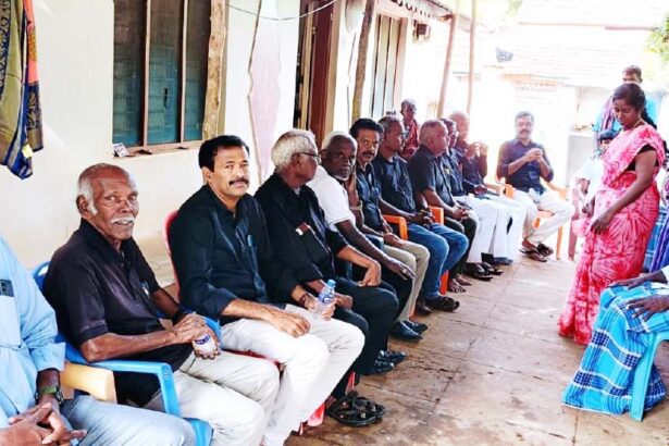 இளங்குடி கரு.இளங்கோவன் மறைவு கழகப் பொறுப்பாளர்கள் மரியாதை மறைவு