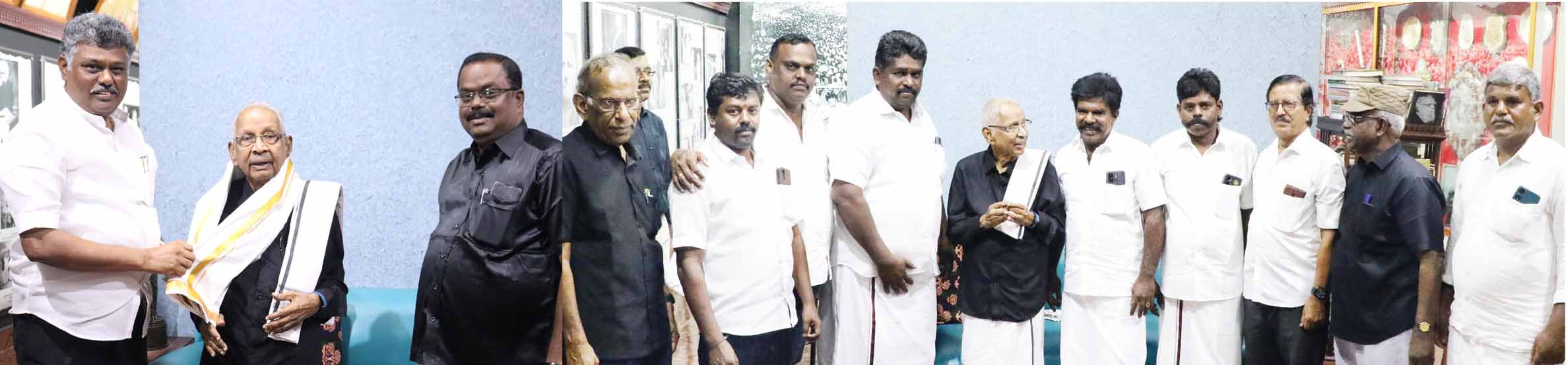கி.வீரமணி, வாழ்த்து