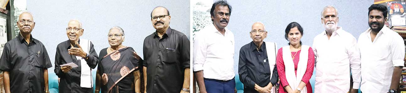 கி.வீரமணி, வாழ்த்து