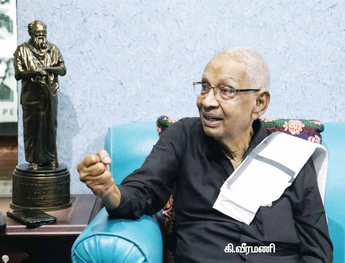 கி.வீரமணி, பிற இதழிலிருந்து...