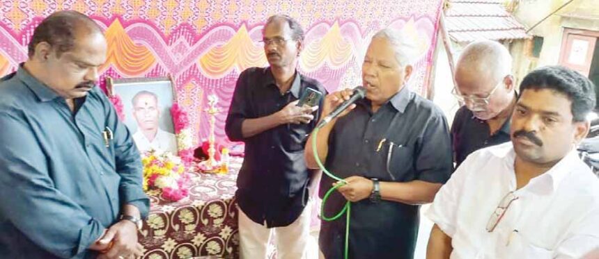 வெளி கூனங்குறிச்சி தர்மலிங்கத்தின் நினைவேந்தல்-படத்திறப்பு! தமிழ்நாடு, திராவிடர் கழகம்