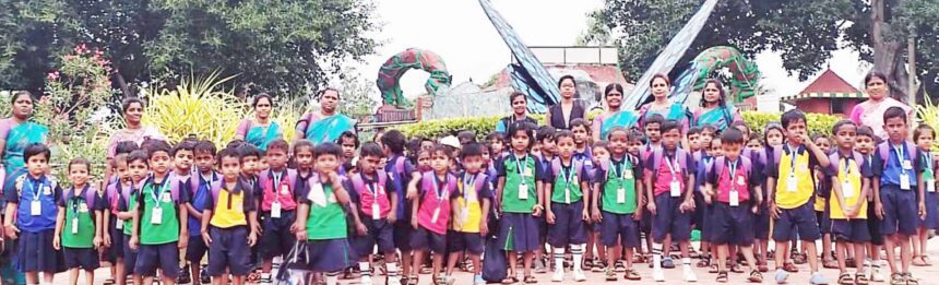 திருச்சி பெரியார் நூற்றாண்டு நினைவு மெட்ரிக் மேல்நிலைப் பள்ளியின் மழலையர் கல்விச்சுற்றுலா திராவிடர் கழகம்