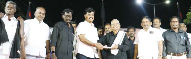 ‘பெரியார் உலகத்’திற்கு நன்கொடை நன்கொடை