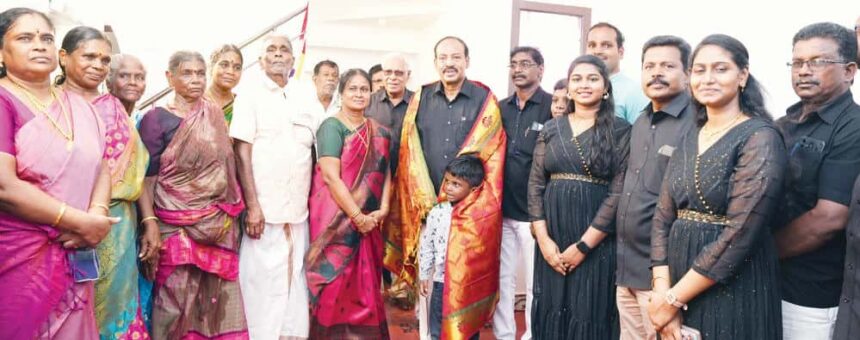 "யாழ்" இல்லத்தை திராவிடர் கழக பொதுச் செயலாளர் வீ.அன்புராஜ் திறந்து வைத்து வாழ்த்து திராவிடர் கழகம்