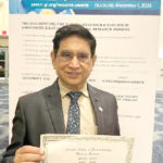 புகழ்பெற்ற இரைப்பை குடல் சிகிச்சை நிபுணர் டாக்டர். டி.எஸ். சந்திரசேகருக்கு அமெரிக்கன் காலேஜ் ஆஃப் காஸ்ட்ரோஎண்டெராலஜியின் உயரிய விருது திராவிடர் கழகம்