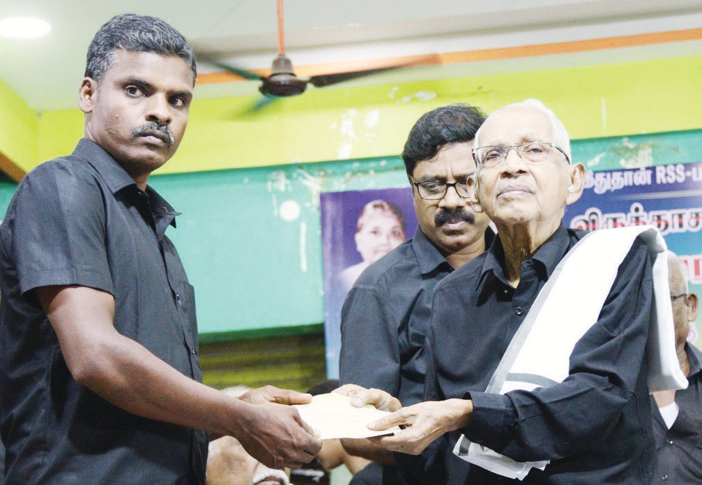 விருத்தாசலம் மாவட்ட கழகத்தின் சார்பில் (15.10.2025) திராவிடர் கழகம், நன்கொடை