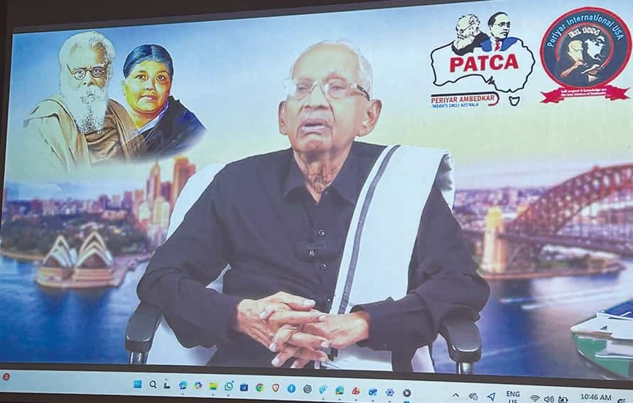 ஆஸ்திரேலியா – மெல்போர்ன் நகரில் 4ஆவது மனிதநேயப் பன்னாட்டு மாநாடு - சிறப்புக் கண்ணோட்டம் ‘மனித உரிமைகள்–சமத்துவம்–சமூகநீதி’ பரவிட உறுதி ஏற்பு (4) திராவிடர் கழகம்