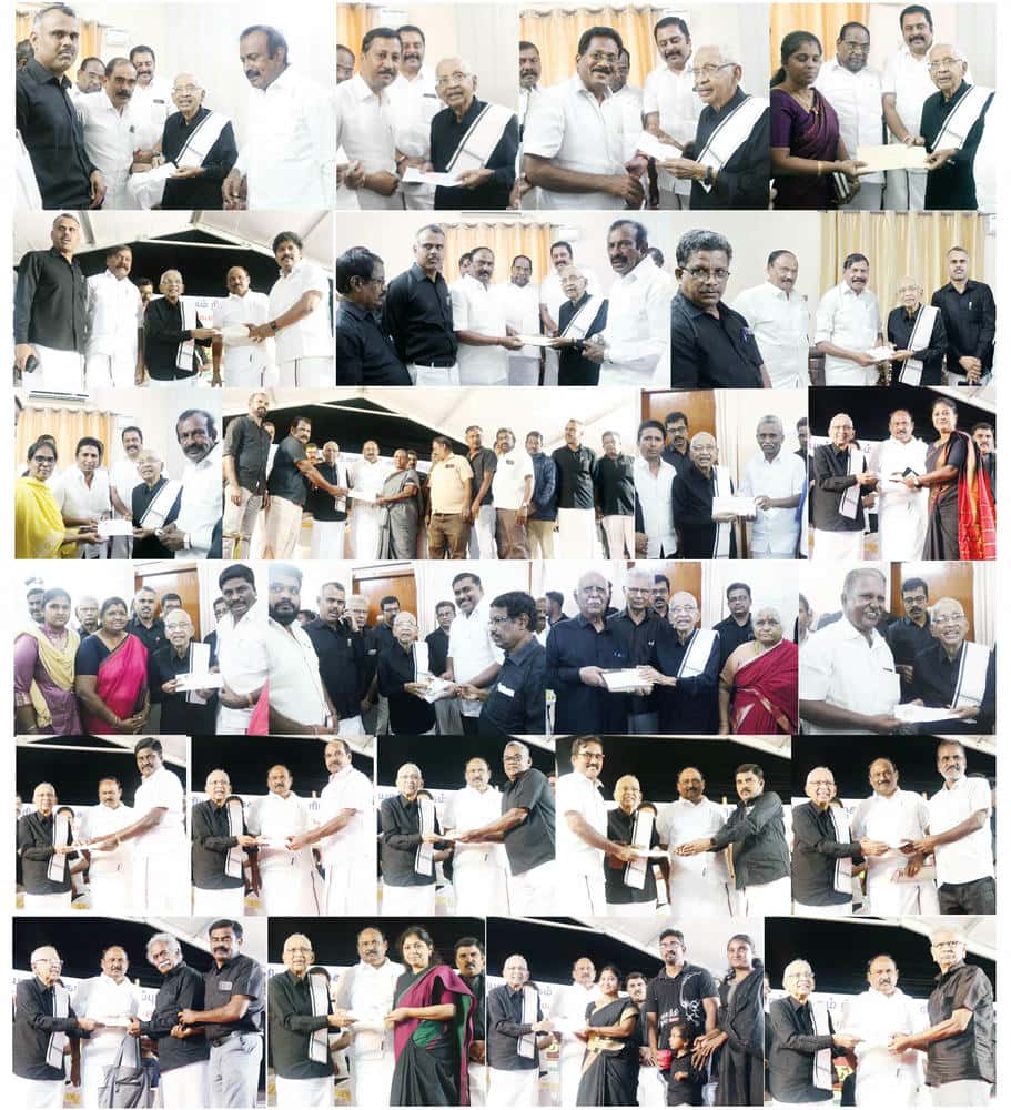 கோபியில் ‘பெரியார் உலக’ நன்கொடையை தி.மு.க. – திராவிடர் கழகத் தோழர்கள் தமிழர் தலைவரிடம் வழங்கினர் (23.11.2025) திராவிடர் கழகம்