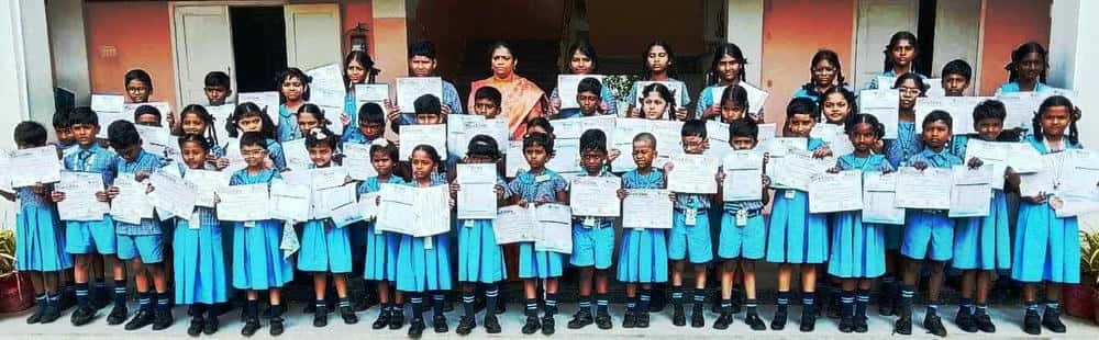 திருச்சி, பெரியார் நூற்றாண்டு நினைவு மெட்ரிக் மேல்நிலைப் பள்ளி மாணவிகள் சாதனை! பெரியார் கல்வி நிறுவனங்கள்