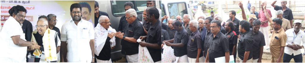 குடந்தை, ஜெயங்கொண்டத்தில் அமைச்சர், சட்டமன்ற உறுப்பினர், மேனாள் நீதியரசர், பல்வேறு பிரமுகர்கள் தமிழர் தலைவரை வரவேற்றனர் (20.12.2025)