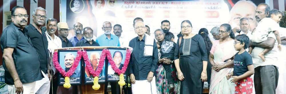 விருதுநகரில் ‘பெரியார் உலக’ நன்கொடையைத் தமிழர் தலைவரிடம் வழங்கினர் (21.1.2026) நன்கொடை