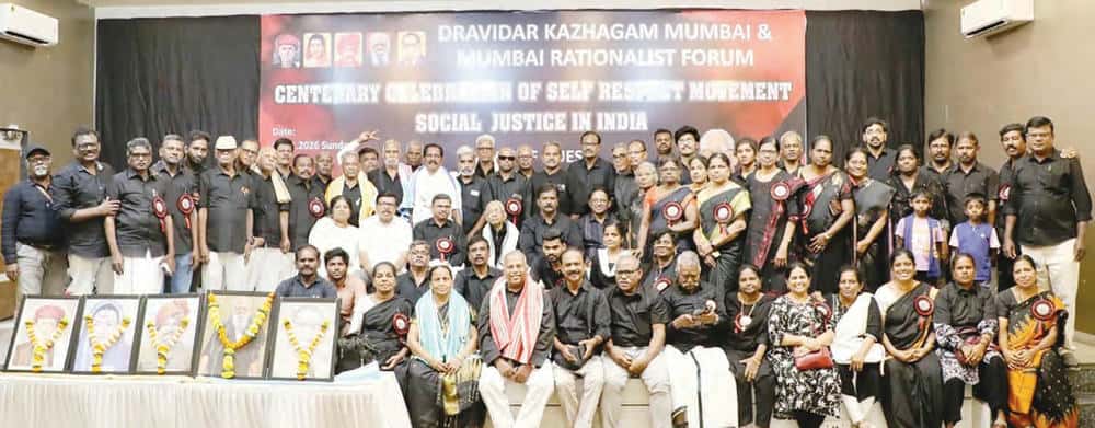 ‘‘அண்ணல் அம்பேத்கர் உருவாக்கிய இந்திய அரசியலமைப்புச் சட்டத்திற்கும், மனுதர்மத்திற்கும் இடையில்தான் இன்றைய போராட்டம்!’’ அன்றைய ‘‘சாகுமகராஜ் மாடல்’’ தான் இன்றைய, ‘‘திராவிட மாடல் ஆட்சி!’ இந்தியா