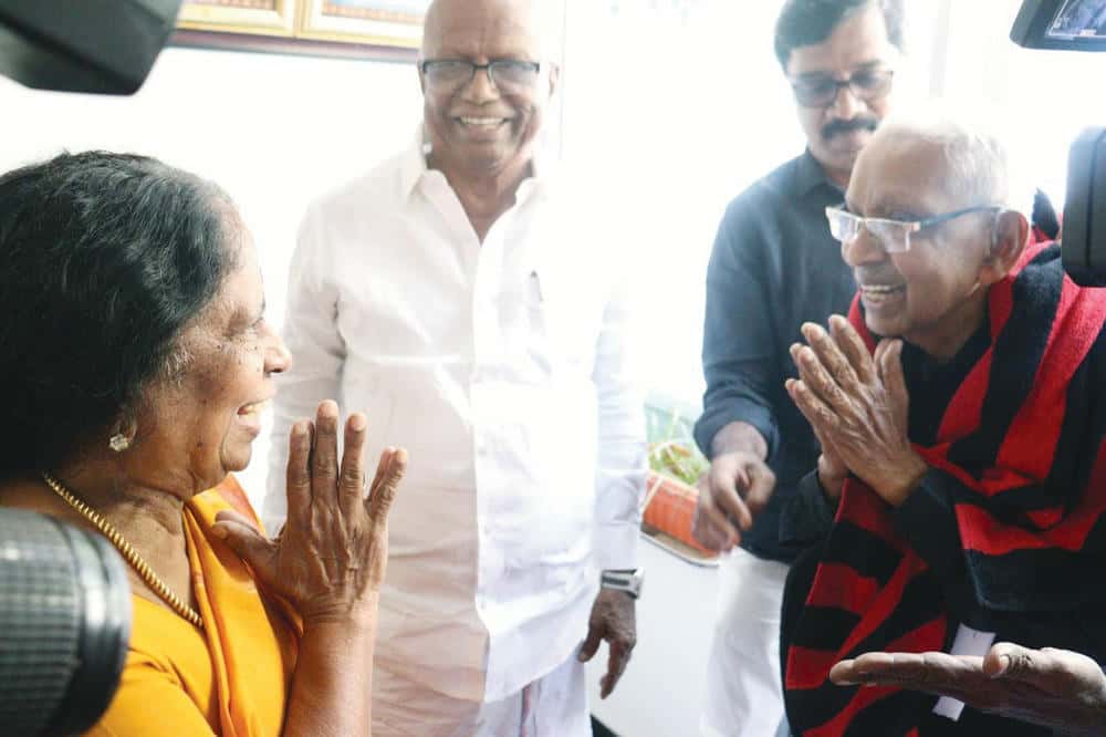 விருதுநகரில் ‘பெரியார் உலக’ நன்கொடையைத் தமிழர் தலைவரிடம் வழங்கினர் (21.1.2026) நன்கொடை