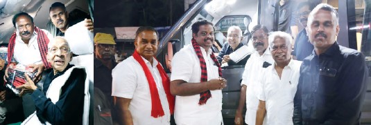 அந்தியூர் சட்டமன்றத் தொகுதி தி.மு.க. வேட்பாளர் எம்.சிவபாலன் அவர்களுக்கு தமிழர் தலைவர் வாக்கு சேகரித்தார் (அந்தியூர், 12.4.2026) திராவிடர் கழகம்