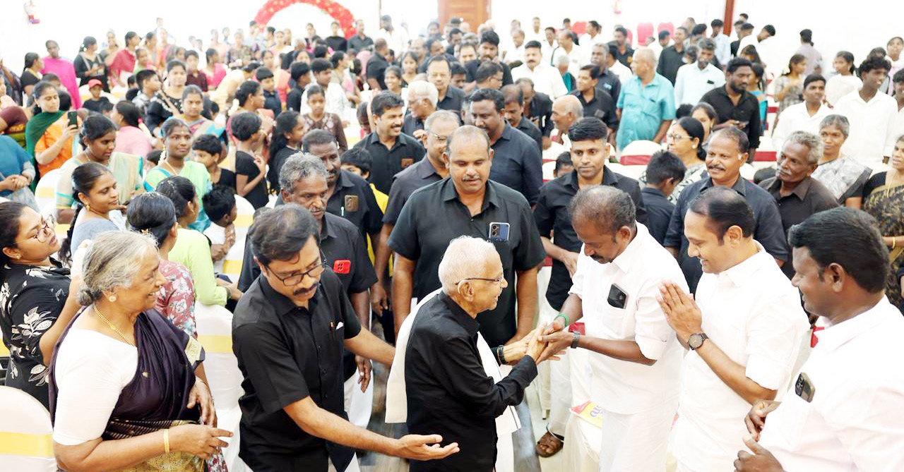 'பெரியார் நாடாம்' உரத்தநாட்டில் சுயமரியாதைக் கொள்கைக் குடும்பங்களின் ஒன்று கூடல் விழா; தமிழர் தலைவருக்கு உற்சாக வரவேற்பு (31.5.2026) திராவிடர் கழகம்