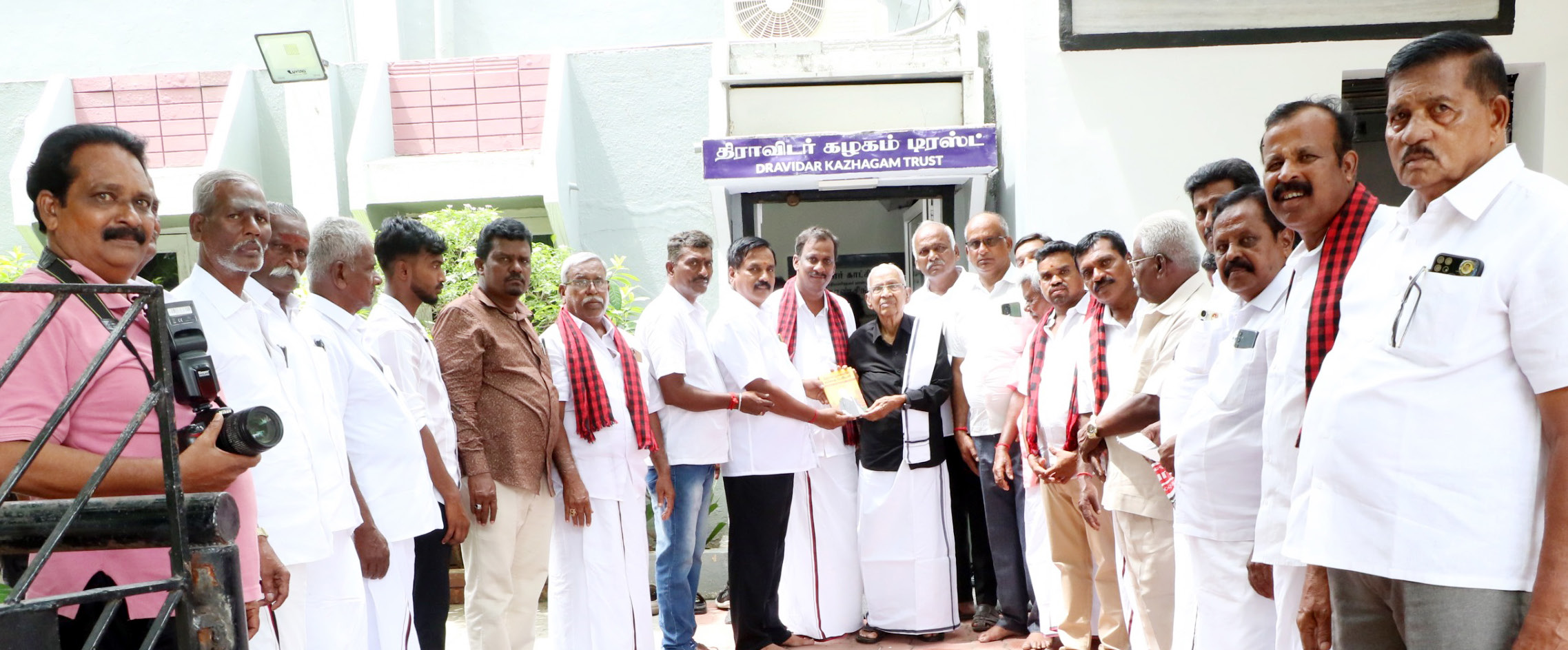 தமிழர் தலைவர் ஆசிரியர் அவர்களுடன் சந்திப்பு திராவிடர் கழகம்